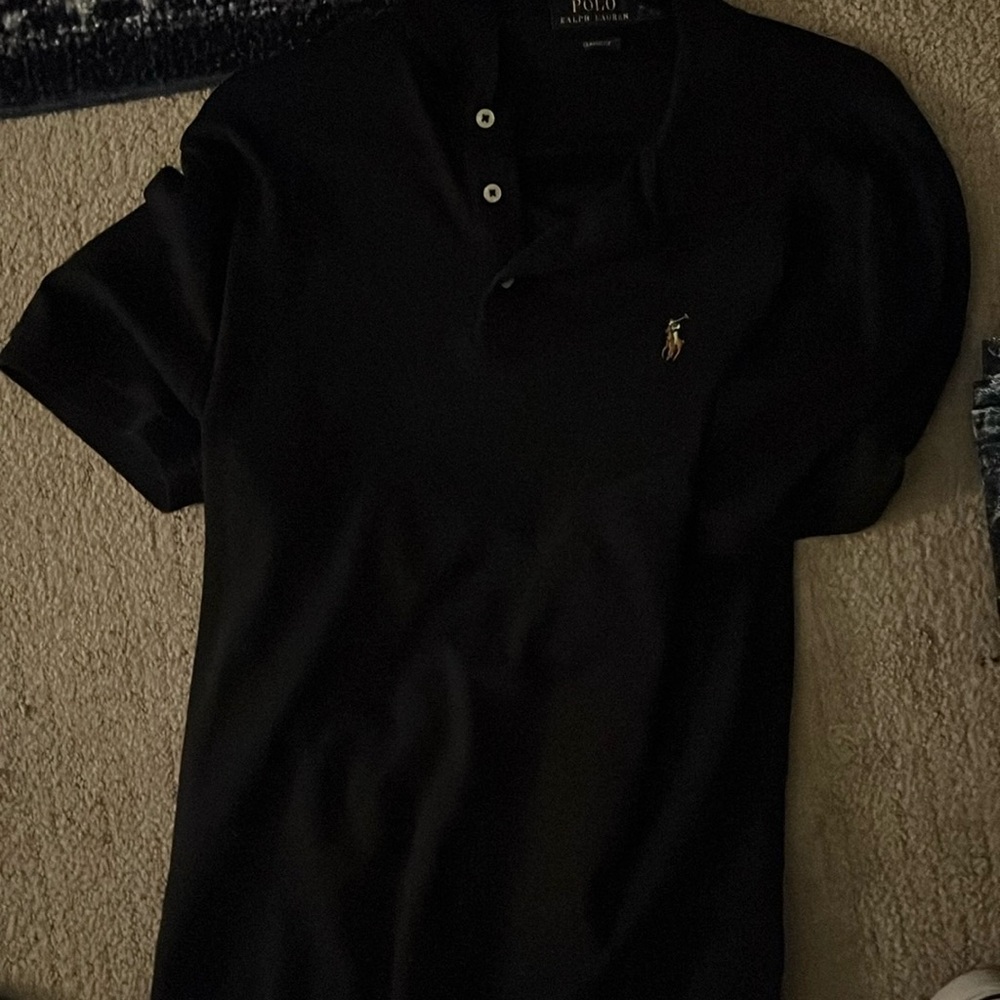 Men’s Black Polo